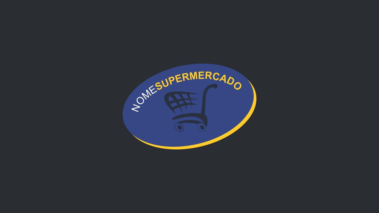 Use esse logo de supermercado para divulgar seu supermercado com maestria e profissionalismo!