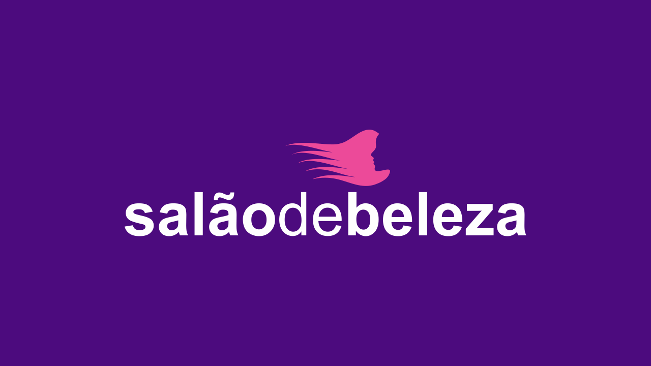 Logo semi-pronta  Logomarca - Cabelereira - Salão de beleza