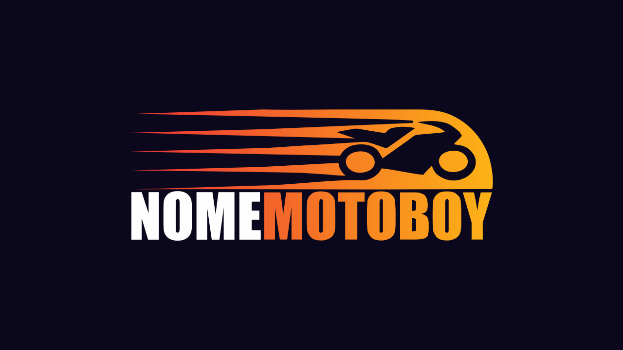 Logo Motoboy (2 Logomarcas de Motoboy Editáveis e Profissionais)