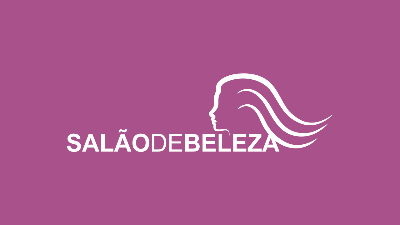 Logo semi-pronta  Logomarca - Cabelereira - Salão de beleza